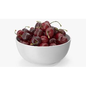 3D Cherry on a Plate